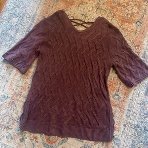 Women's Plum Sweater